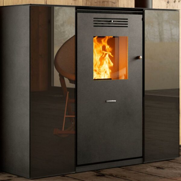 Poêle à granulés STOVE ITALY COMPACT GLASS